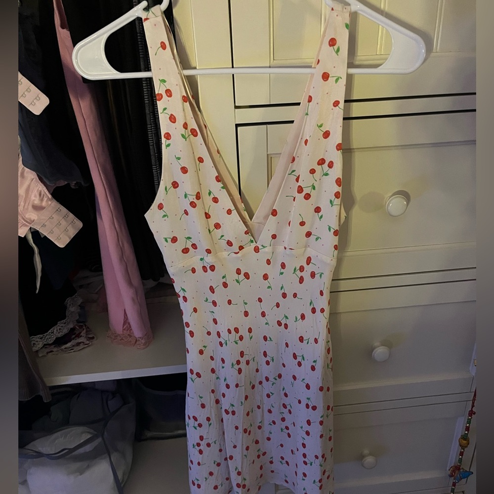 Zara Cherry Summer Dress